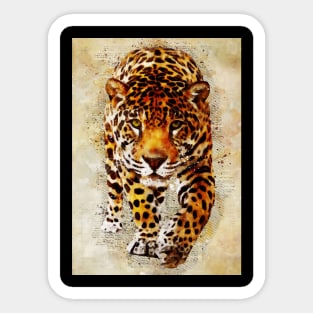 Leopard Sticker